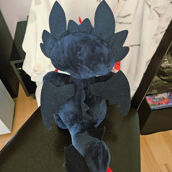 Toothless dragon plushie stuffed animal - Picture 4 of 5